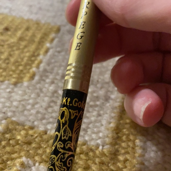 Vintage Arpege Chanel No5 14k Gold Perfumed Pen Set - Picture 8 of 11